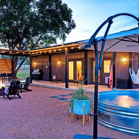 Container Haus Pet Friendly With Cowboy Pool Villa Fredericksburg Eksteriør bilde