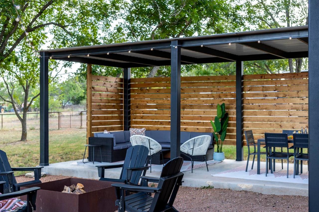 Container Haus Pet Friendly With Cowboy Pool Villa Fredericksburg Eksteriør bilde